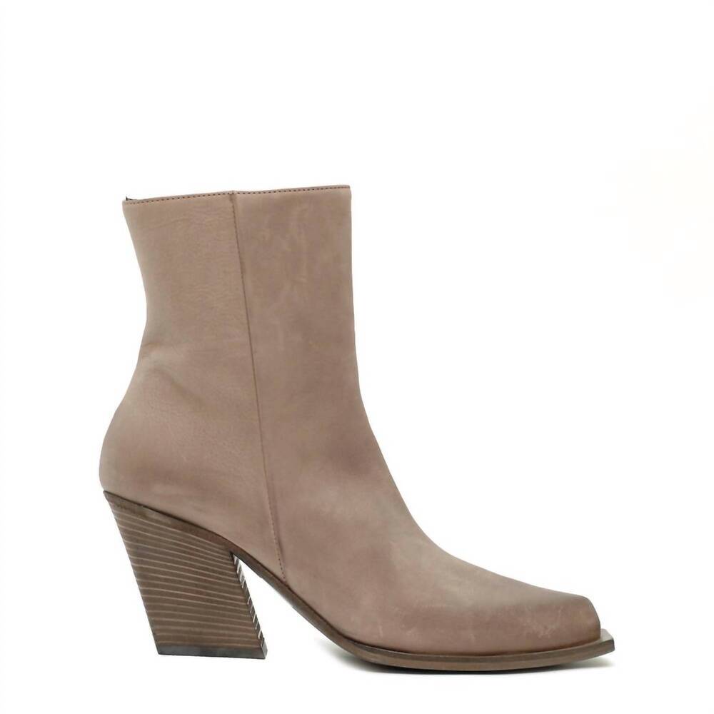 NEW VIC MATIE women's western ankle boot in dove grey